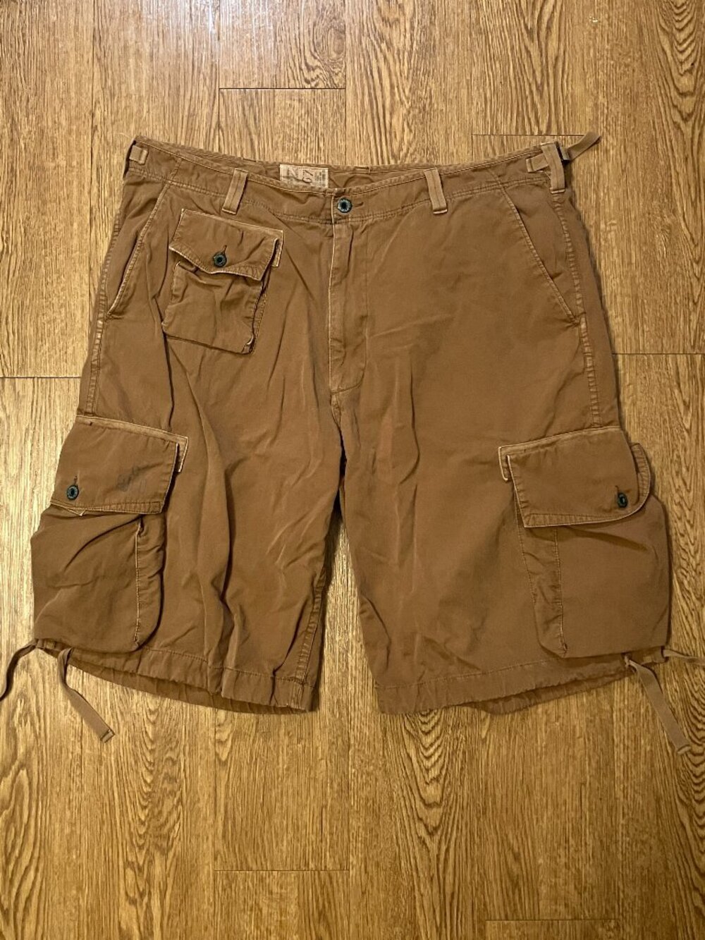 VTG Polo Jeans Co Ralph Lauren Cargo Shorts Baggy 1967 Military 90s